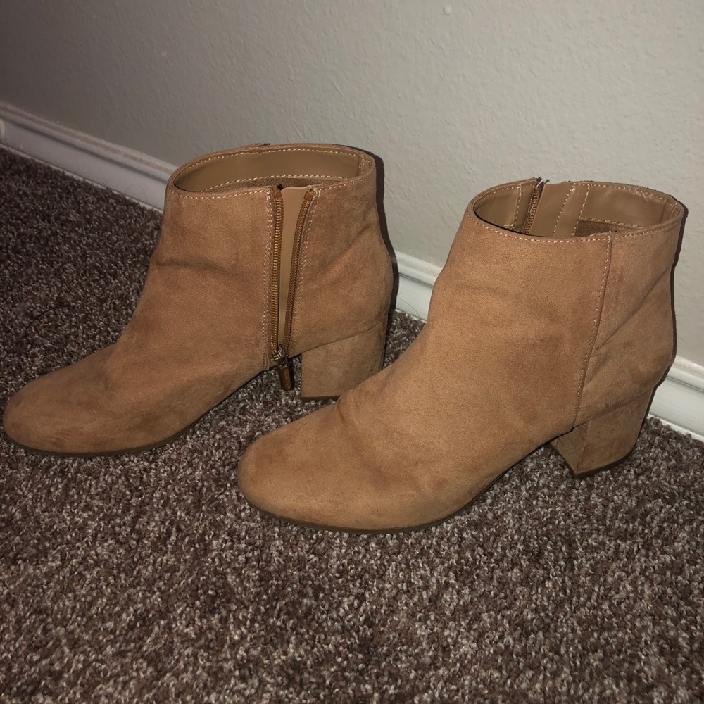 Brown booties